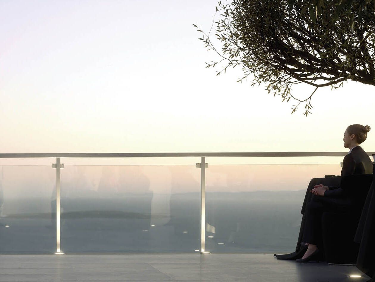 Перила из алюминия и стекла FARAONE Maior Evo ARCH-00057593