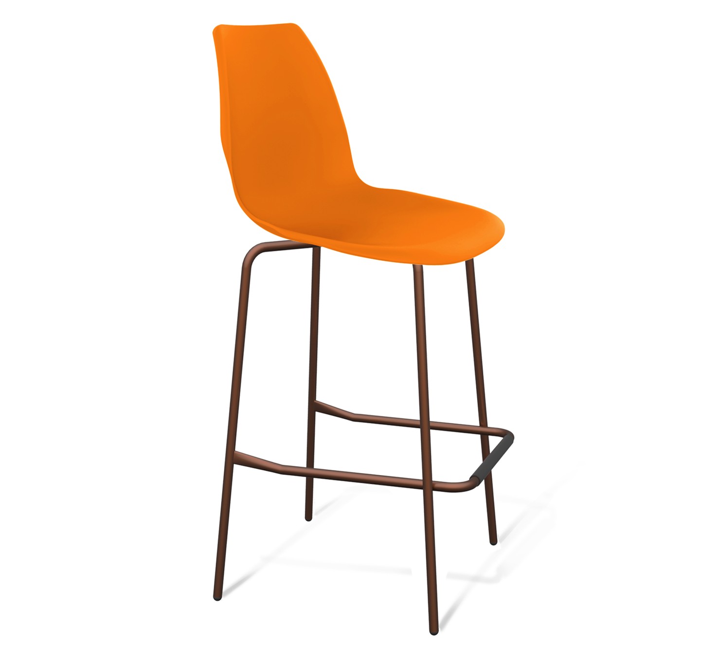 Стул барный SHT-ST29/S29P оранжевый Santreyd SHTST536