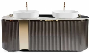 Visionnaire Тумба под умывальник из дерева двойная напольная