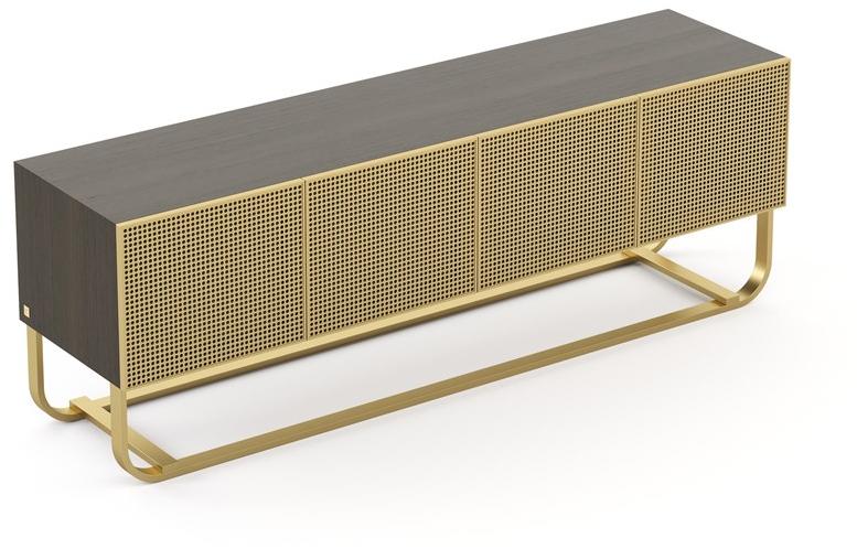 Stylish Club Комод из латуни и дерева с распашными дверцами His Scf.hi10 - Вид №2
