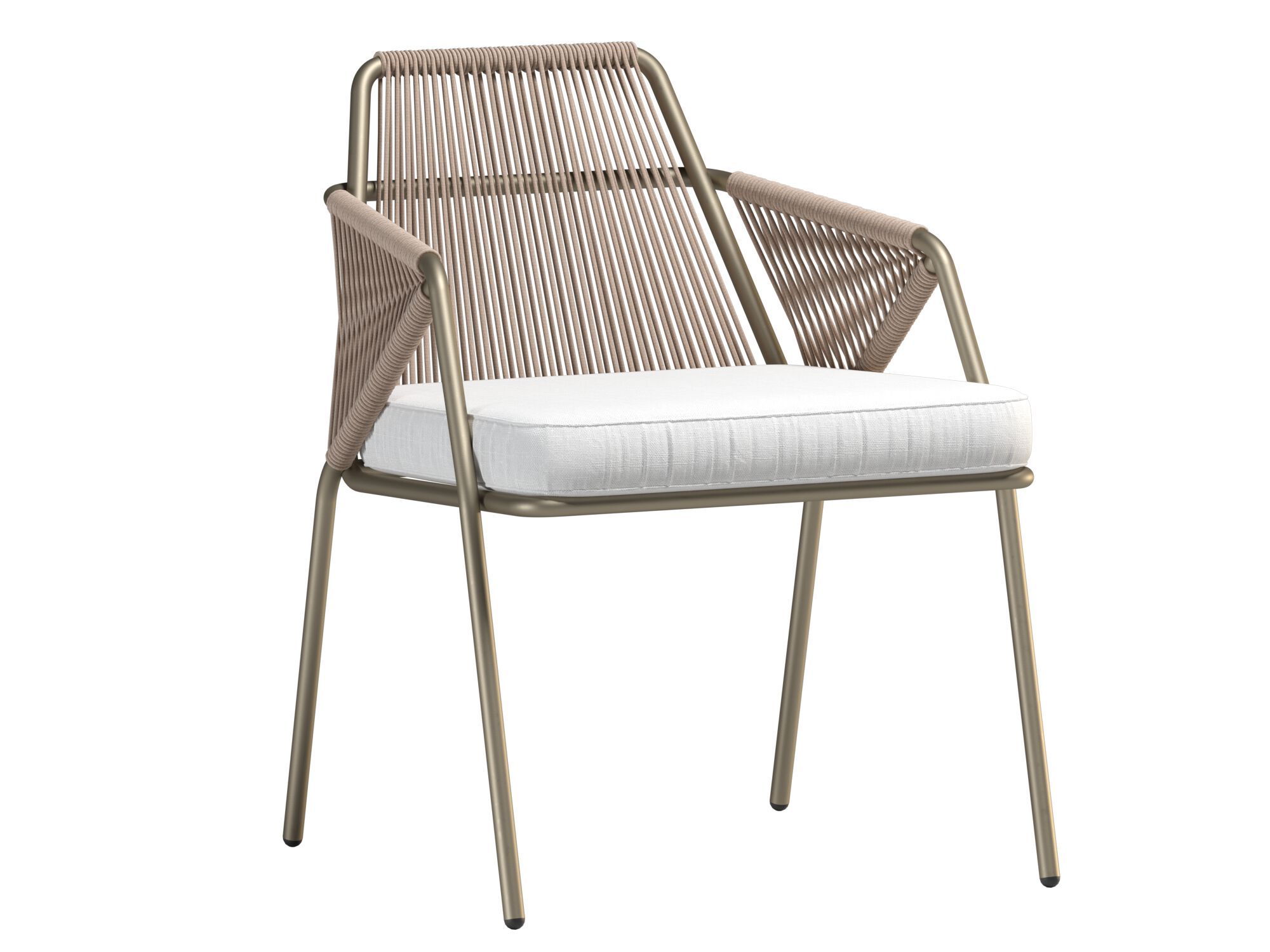 Тканевый садовый стул с подлокотниками ABLE Антиб ARCH-00110773 - Вид №10