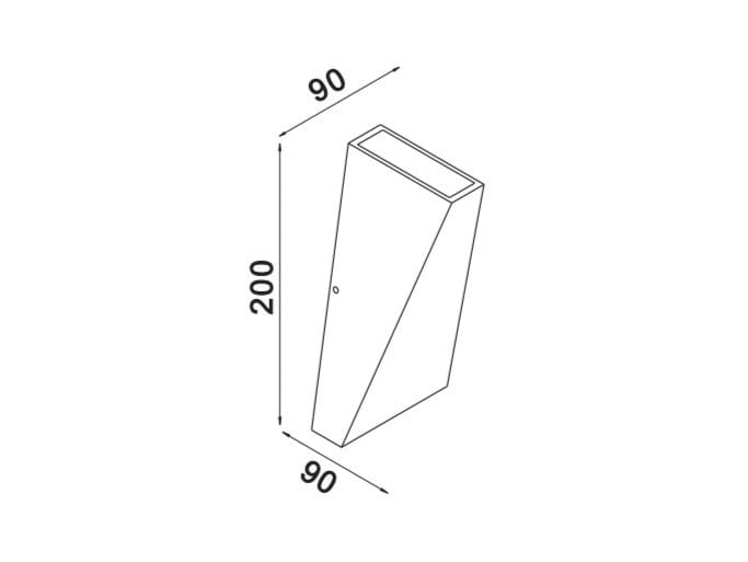 Металлические наружные настенные светильники Maytoni Times Square ARCH-00131089 - Вид №17