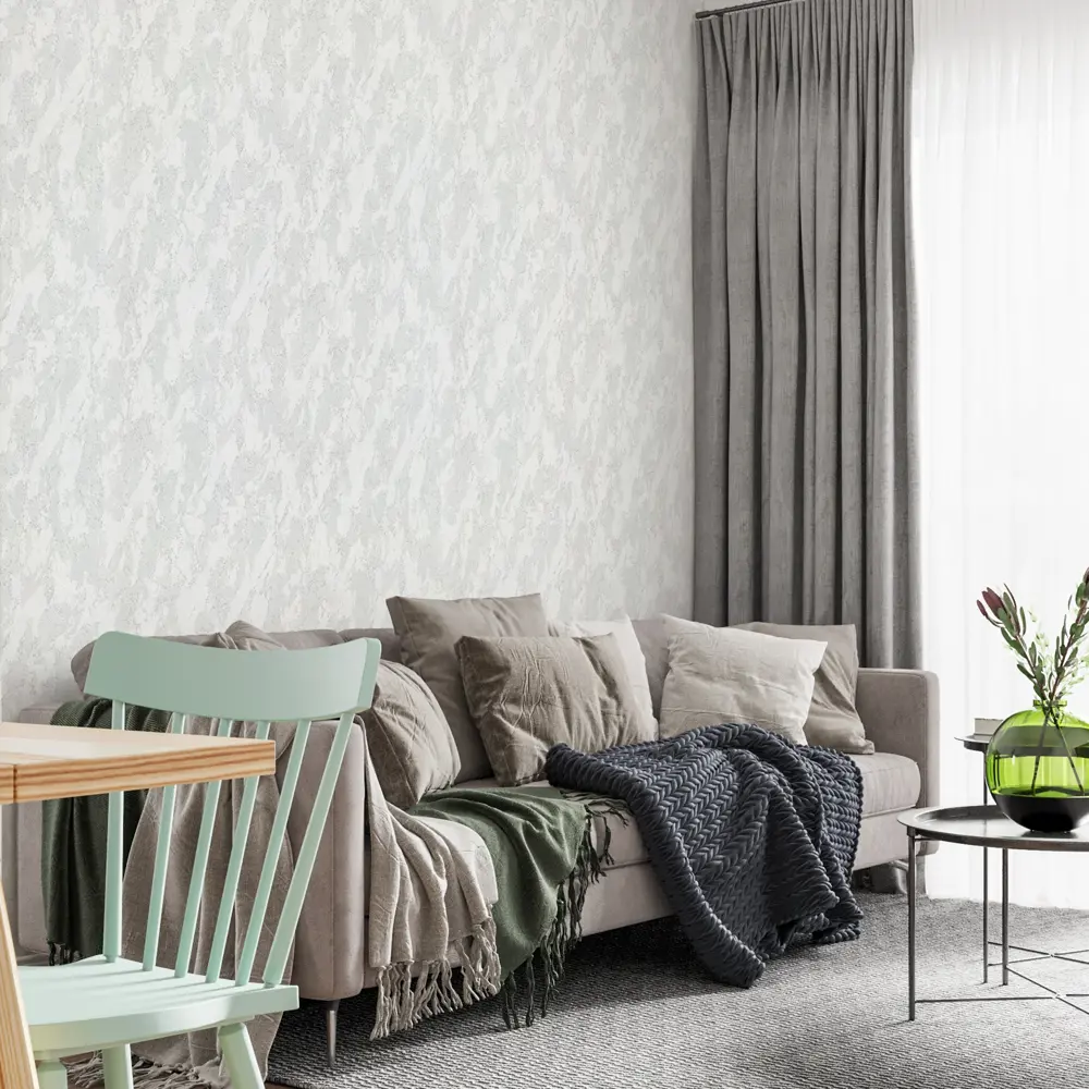 Обои флизелиновые Walldecor Марс серые 1.06 м 75215-44 89358538 STLM-2011290 - Вид №2