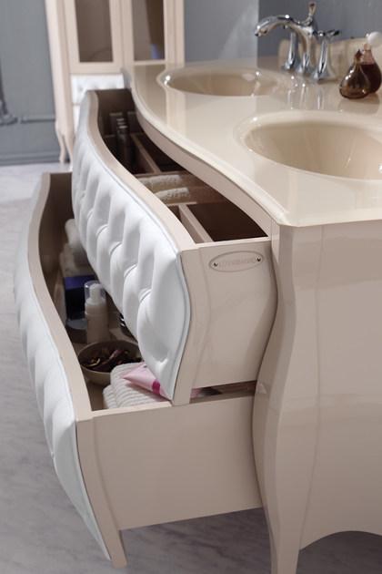 LEGNOBAGNO Тумба под умывальник с двойной стеганой и ящиками Style 2 sun-id-1474446 - Вид №2