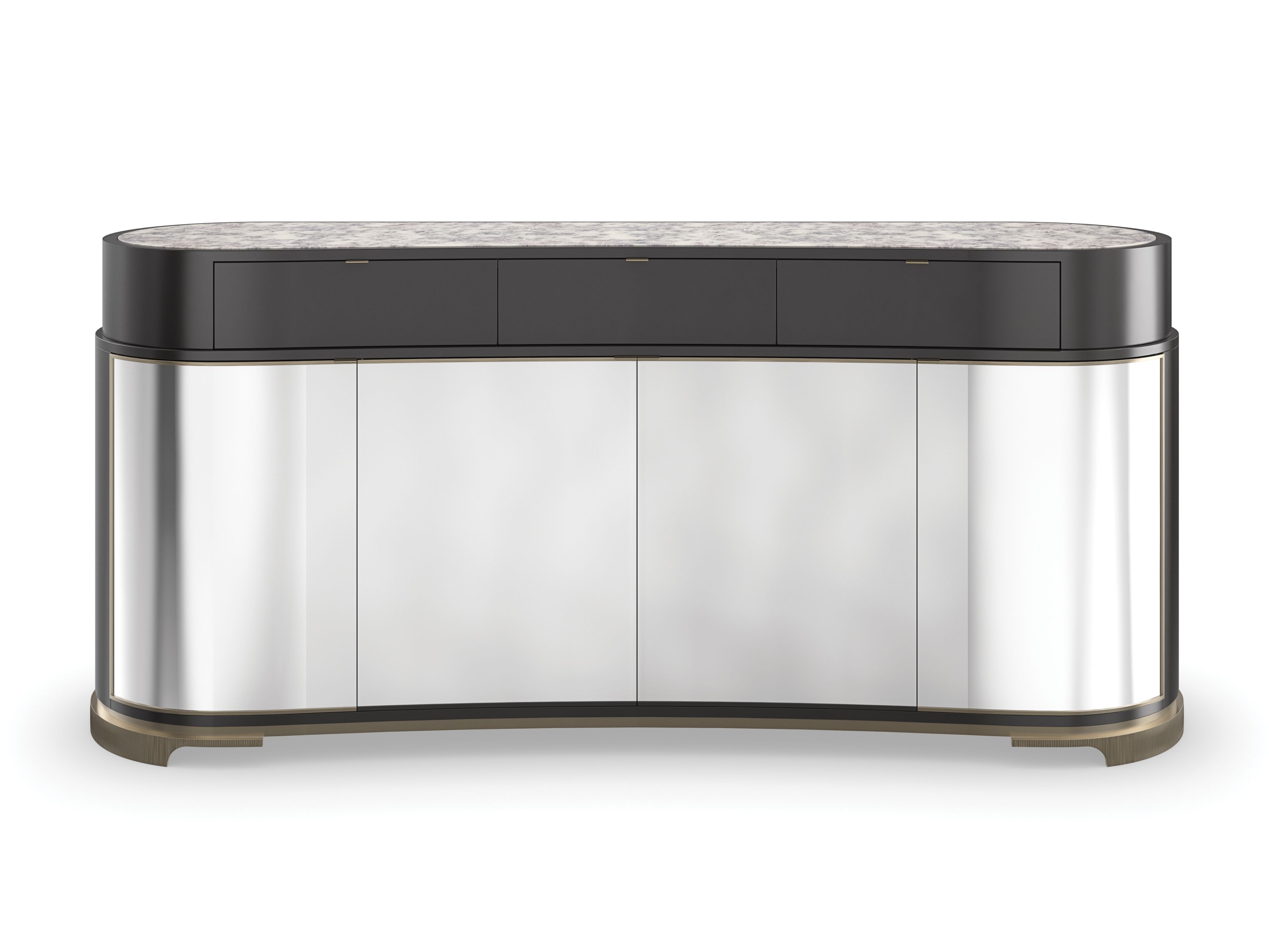 Каменная кладь с распашными дверями Caracole GLACÉ ARCH-00058233