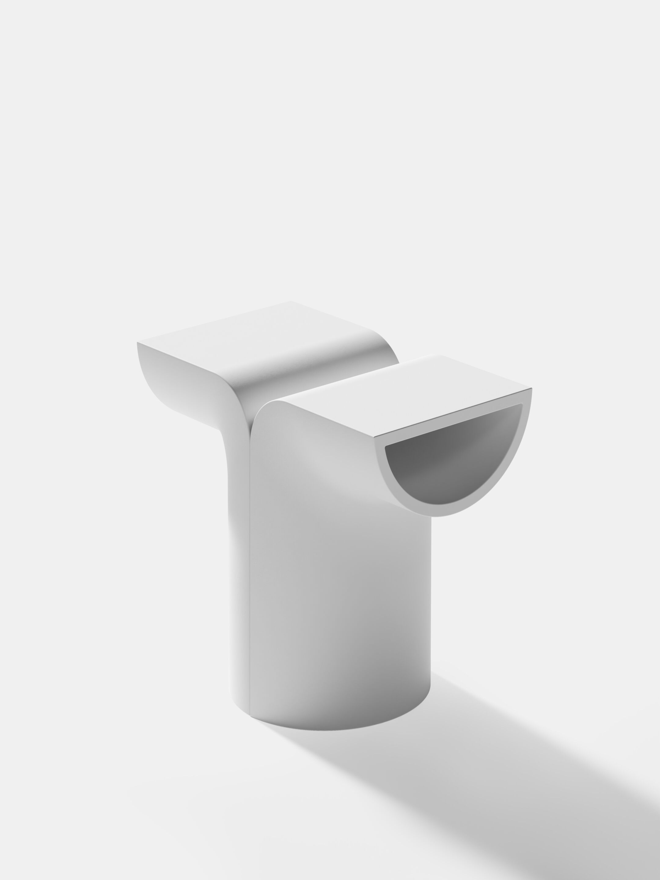 Бетонный журнальный столик / табурет PULKRA Anthos ARCH-00020831 - Вид №4