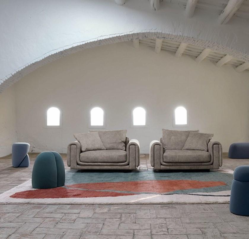 Roche Bobois Пуф из ткани Nativ sun-id-1383140 - Вид №2