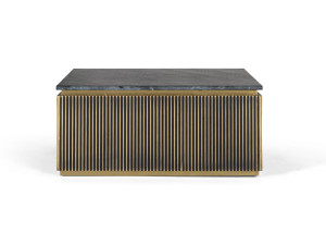 Квадратный журнальный столик из манго