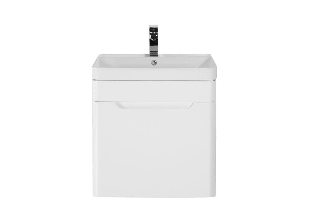 Тумба с раковиной Aquanet София 60 белый 0019695600182311 - Вид №2