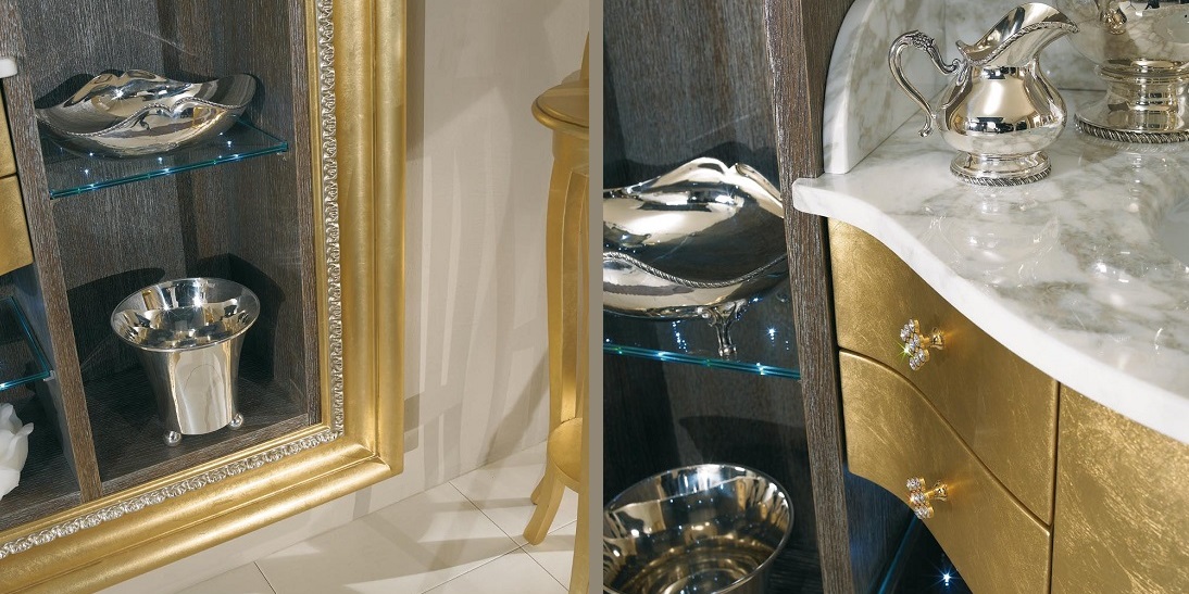 Комплект мебели для ванной 55/3 LINEATRE QUADRO’ 553 - Вид №1