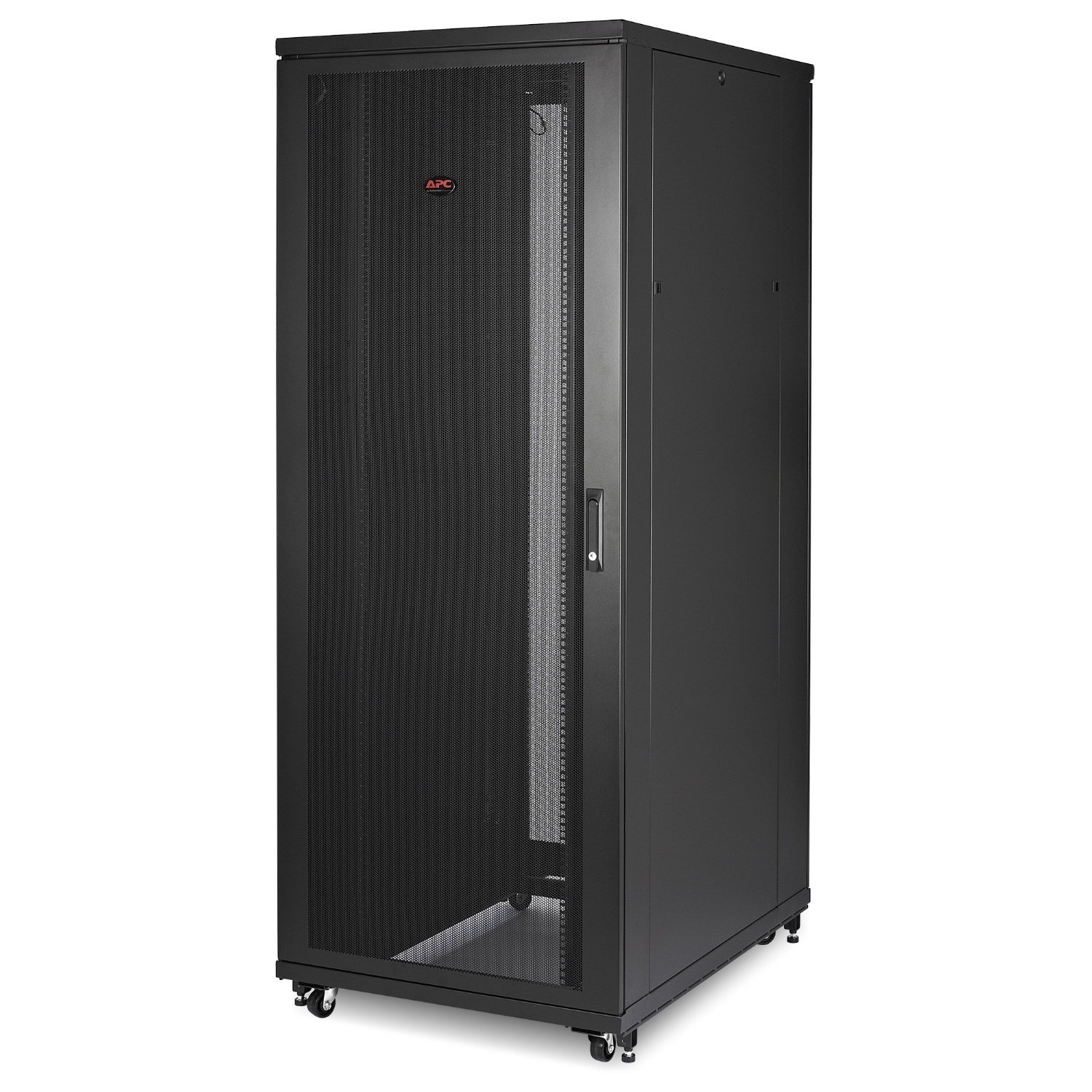 AR2480 Netshelter sv 42u 800mm wide x 1060mm deep enclosure with sides black APC Santreyd  - Вид №2