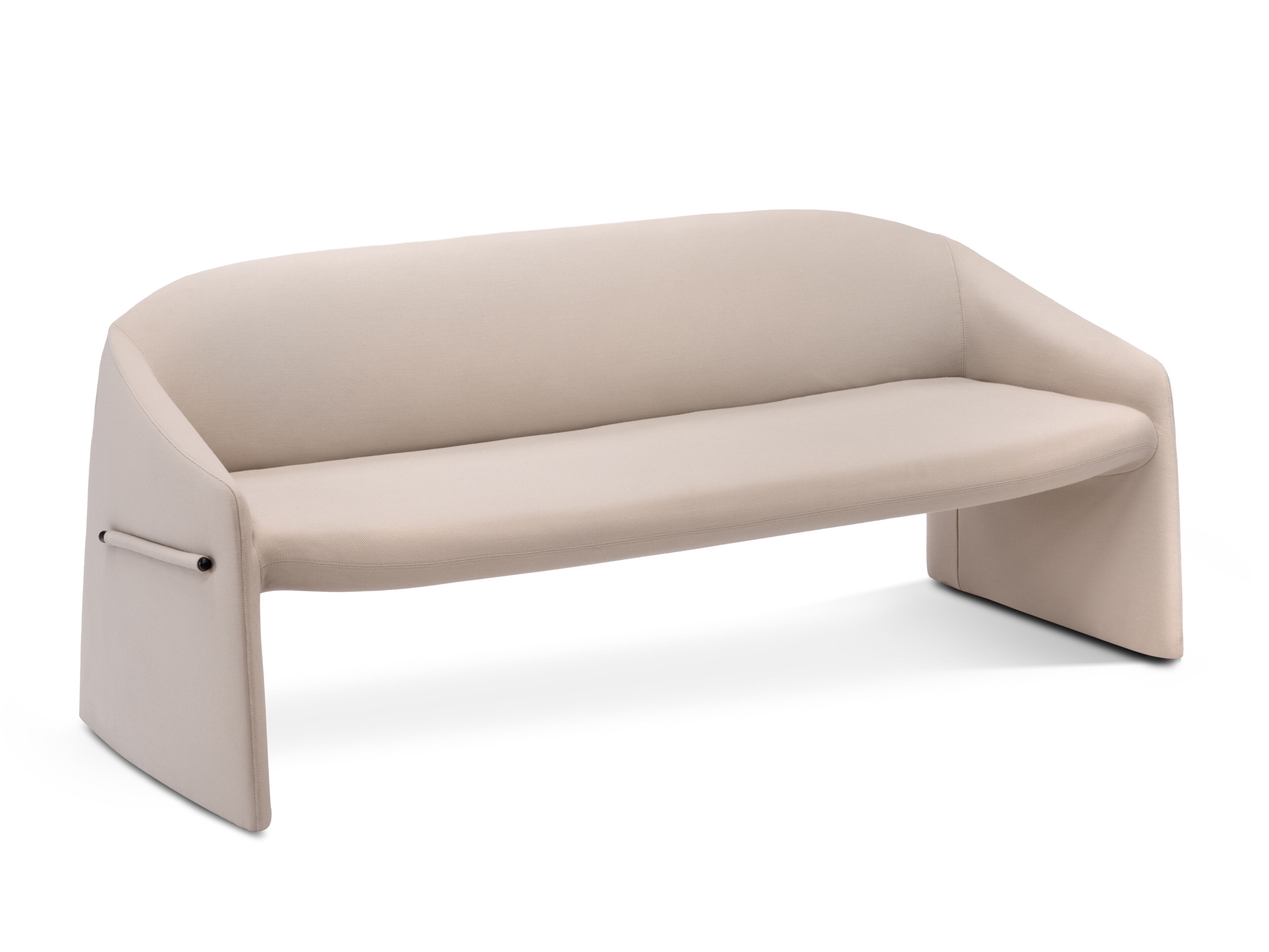 Трехместное кресло с мягкой обивкой и подлокотниками GABER Majorette ARCH-00073972