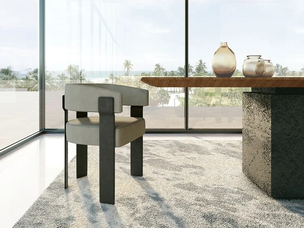 Мягкий стул с подлокотниками RIVATELIER CARILLON ARCH-00075244 - Вид №3