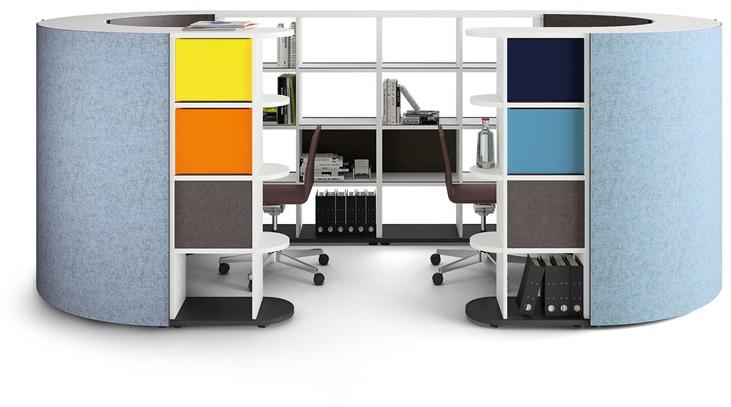 werner works Рабочее место для открытого пространства Basic flow sun-id-1460706 - Вид №1