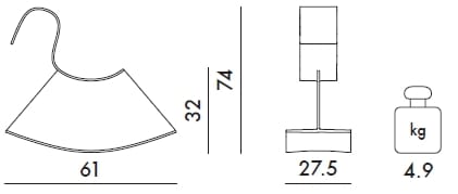 Лошадь-качалка из поликарбоната Kartell H-HORSE ARCH-00096139 - Вид №1