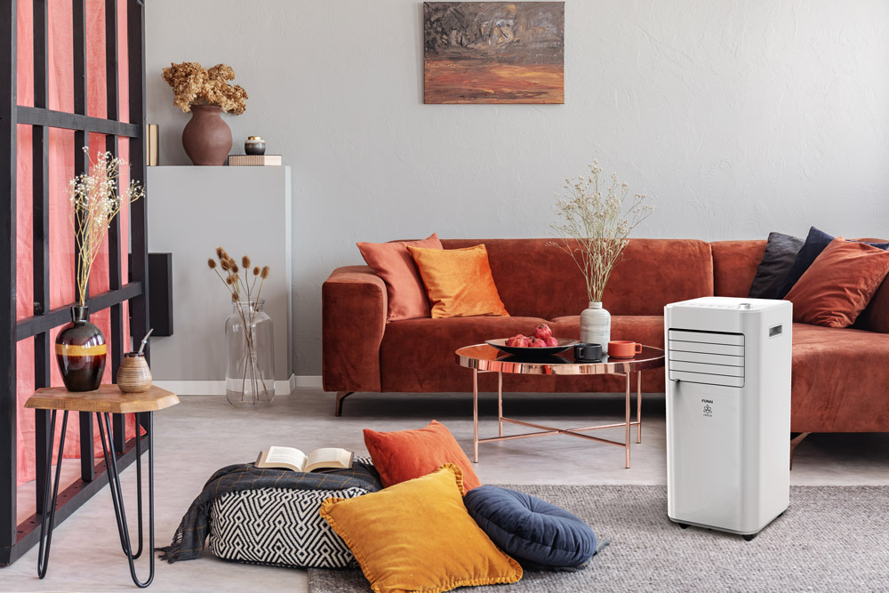 9100994 Кондиционер мобильный Funai CROCUS MAC-CS22CON01 белый STDN-0071415 - Вид №5