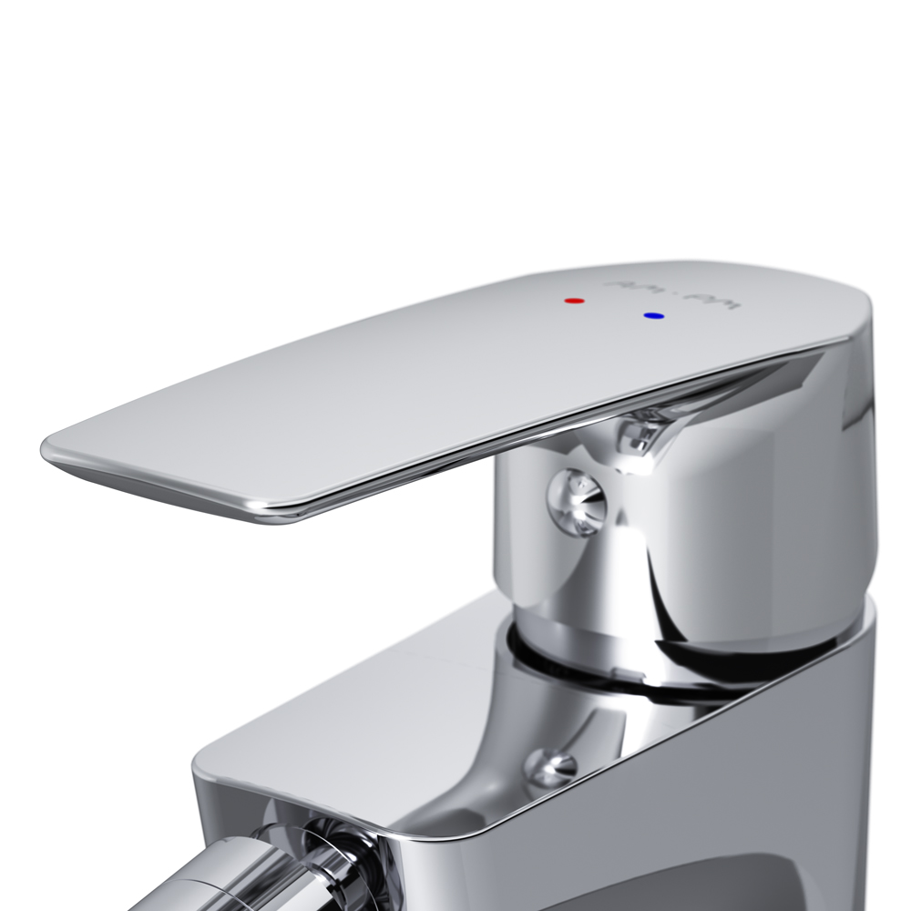 F90A83100 смеситель для биде с д/к хром шт. AM.PM Gem - Вид №4