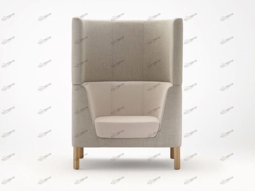 Ross Gardam Кресло из ткани с высокой спинкой Tailored sun-id-1505476