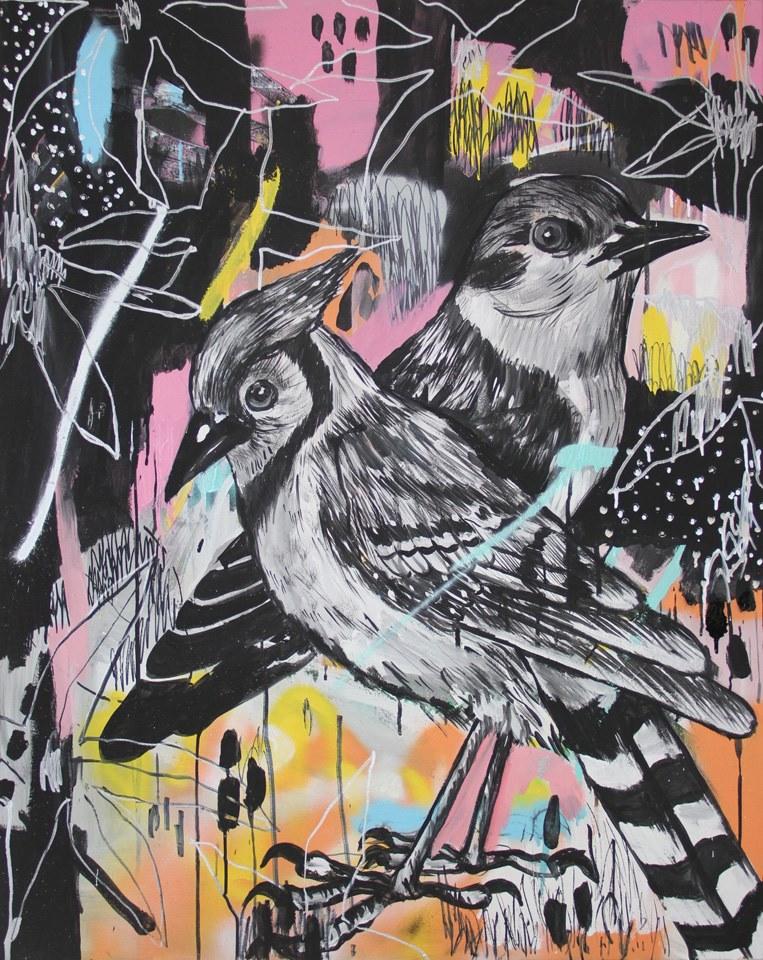 MOMENTI Авторский художественный принт Crazy home paintings Re-012 - Вид №1