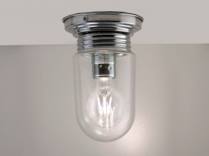 Стеклянный светодиодный потолочный светильник