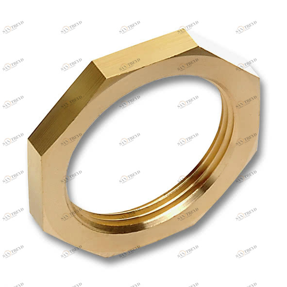 2911114R SANHA 911 контргайка, латунь 11/4  SW 50 мм 