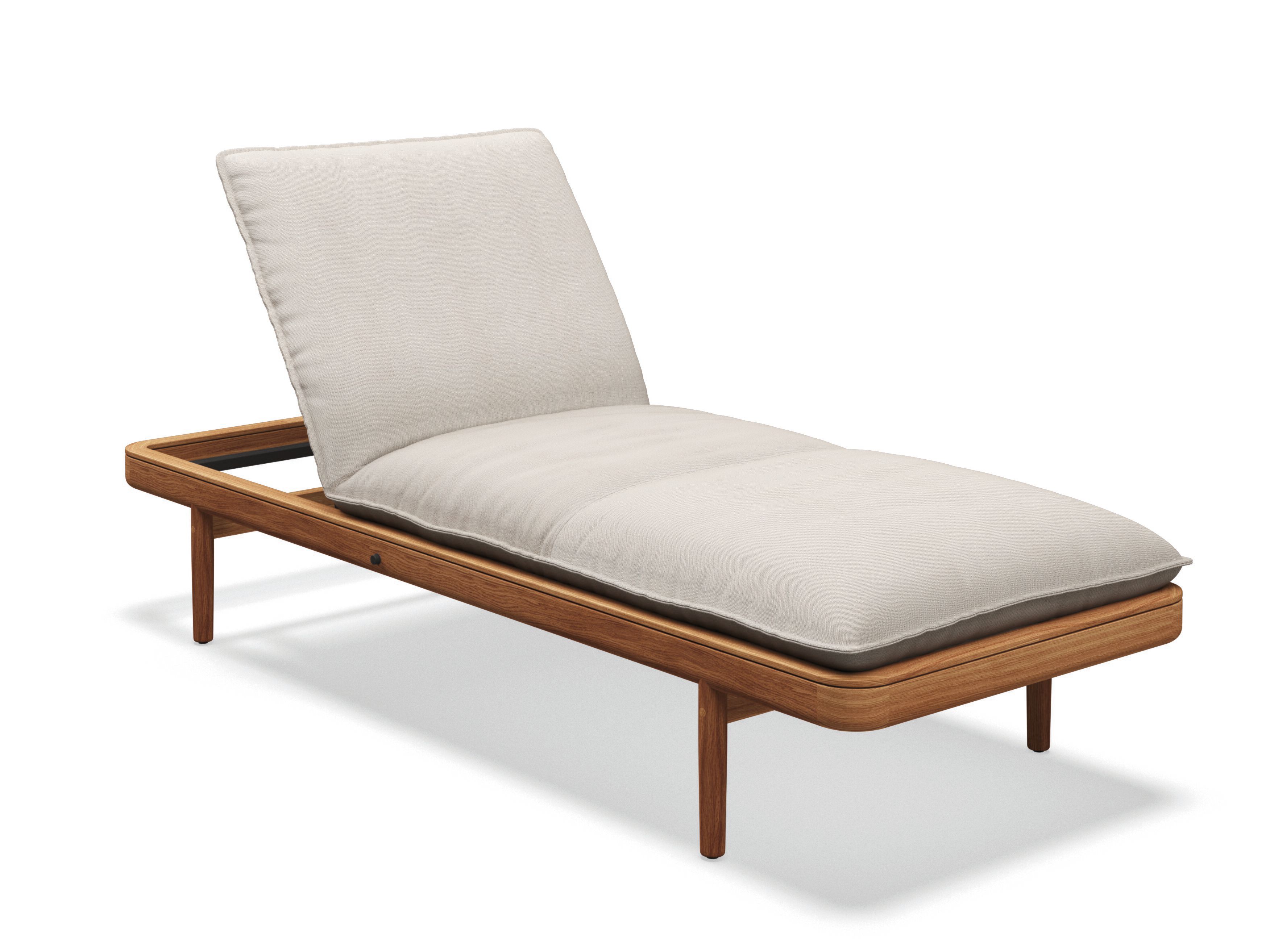 Садовая кровать с откидной спинкой из ткани Gloster Saranac ARCH-00147061