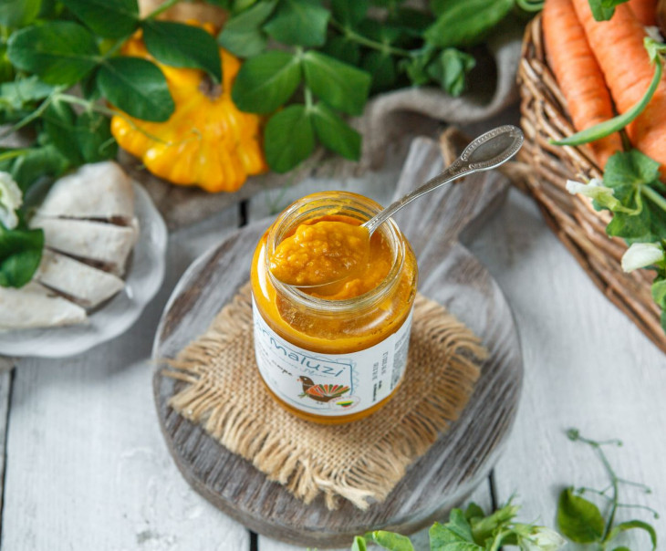 5214 Пюре овощное с индейкой с 9-ти месяцев Вкусляндия  - Вид №2