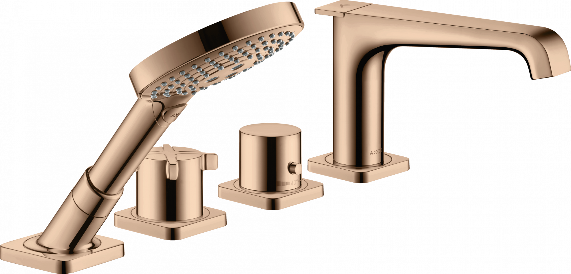 36410300 Смеситель для ванны термостатический AXOR CITTERIO E на 4 отверстия