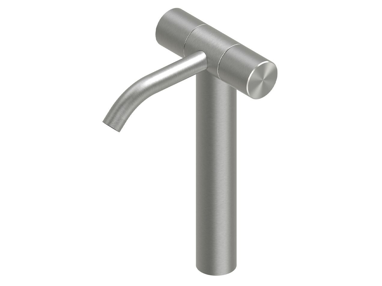 Смеситель для раковины с одним отверстием из нержавеющей стали Quadrodesign Hum ARCH-00035008