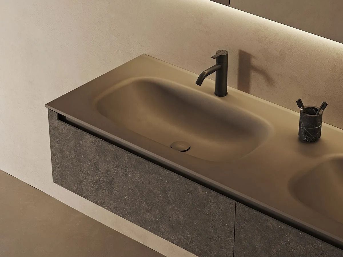 Двойной подвесной шкаф для умывальника MDi со встроенной раковиной Inbani слой ARCH-00129873 - Вид №11