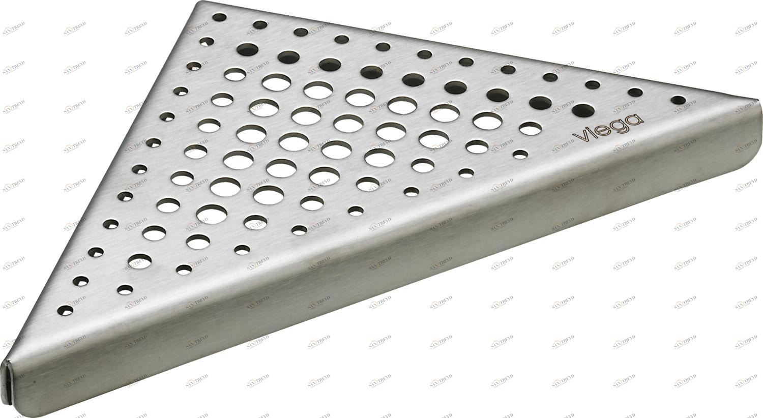 Канализационная арматура  Решетки  Треугольной формы VIEGA 592 400 Модель 4972.40 Santreyd 