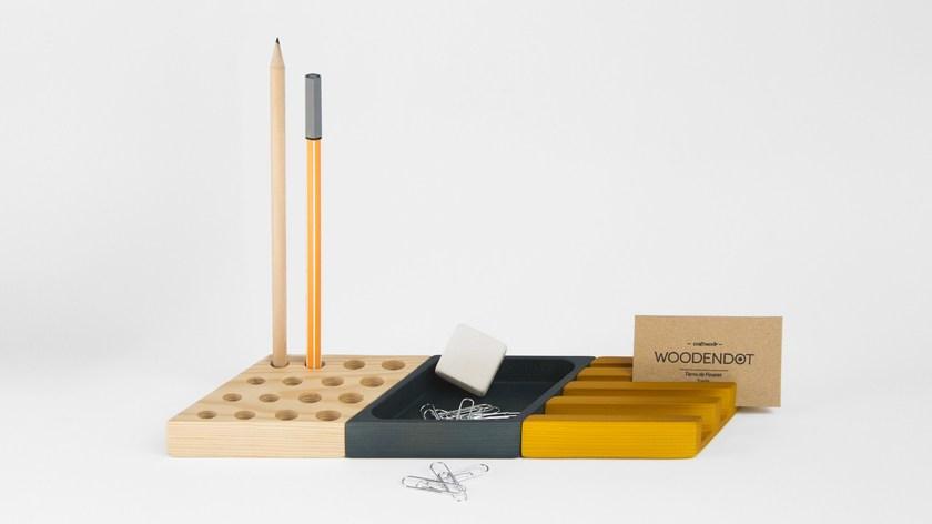 Woodendot Настольный органайзер из сосны sun-id-1513630 - Вид №4