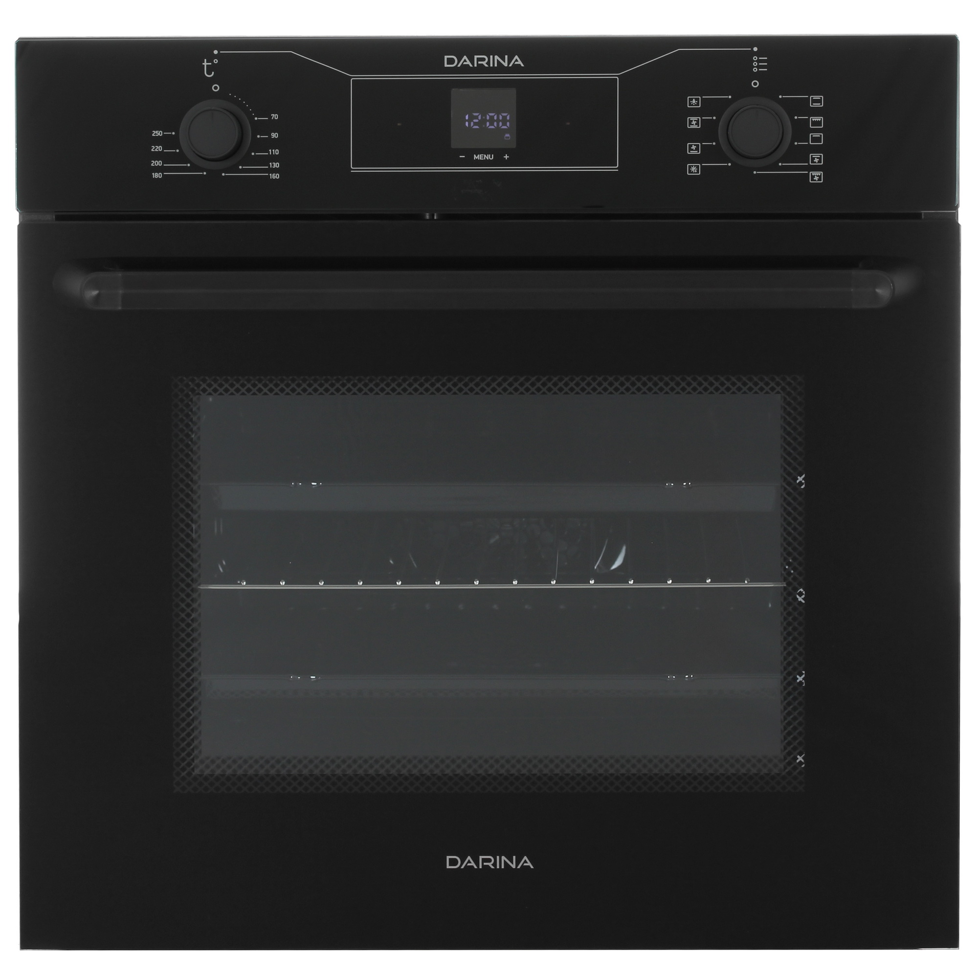 9265574 Электрический духовой шкаф Darina SPL VK 12708 B2 черный STDN-0110730
