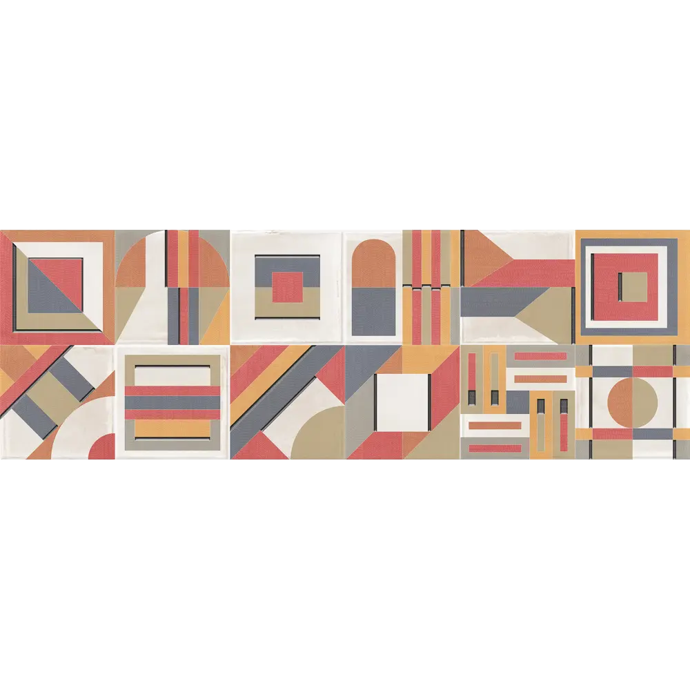 Декор настенный LB Ceramics Юген Линдберг 20x60 см матовый цвет паттерн STLM-2129506