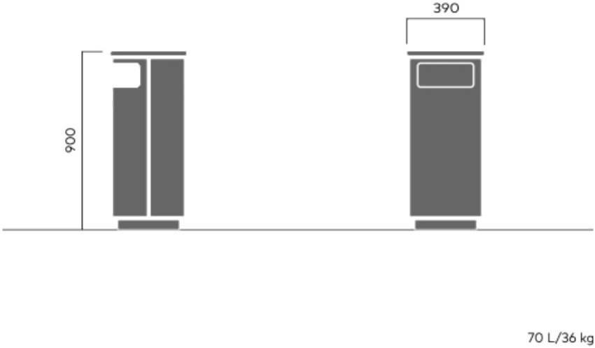 VESTRE Урна для мусора с крышкой City sun-id-1465257 - Вид №21