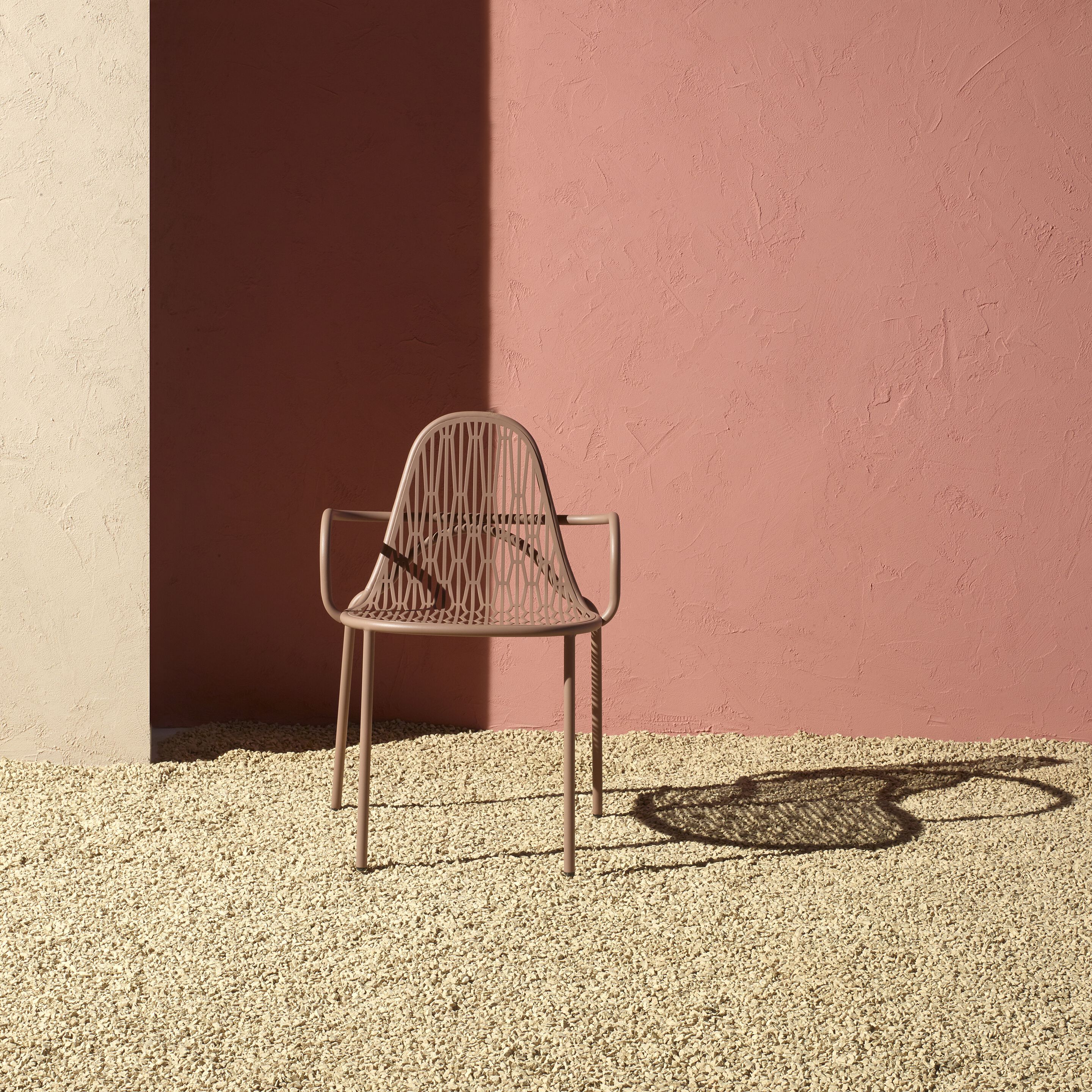 Металлический садовый стул с подлокотниками S-CAB Malvasia ARCH-00031479 - Вид №4