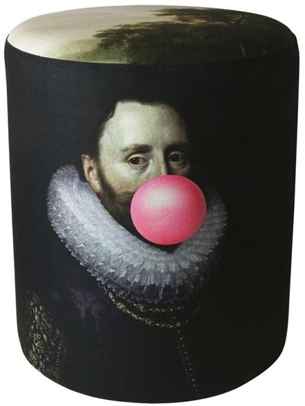 Mineheart Круглый пуф из полиэстера Bubblegum Fur/036 - fur/035 - Вид №3