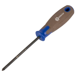 Отвертка крестовая КОБАЛЬТ PZ1x100 мм - надежный инструмент для точных работ 89373922