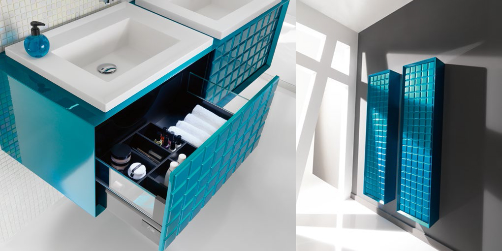 Комплект мебели для ванной PLAZ1411MQ PLAZZA Ambiance Bain - Вид №1