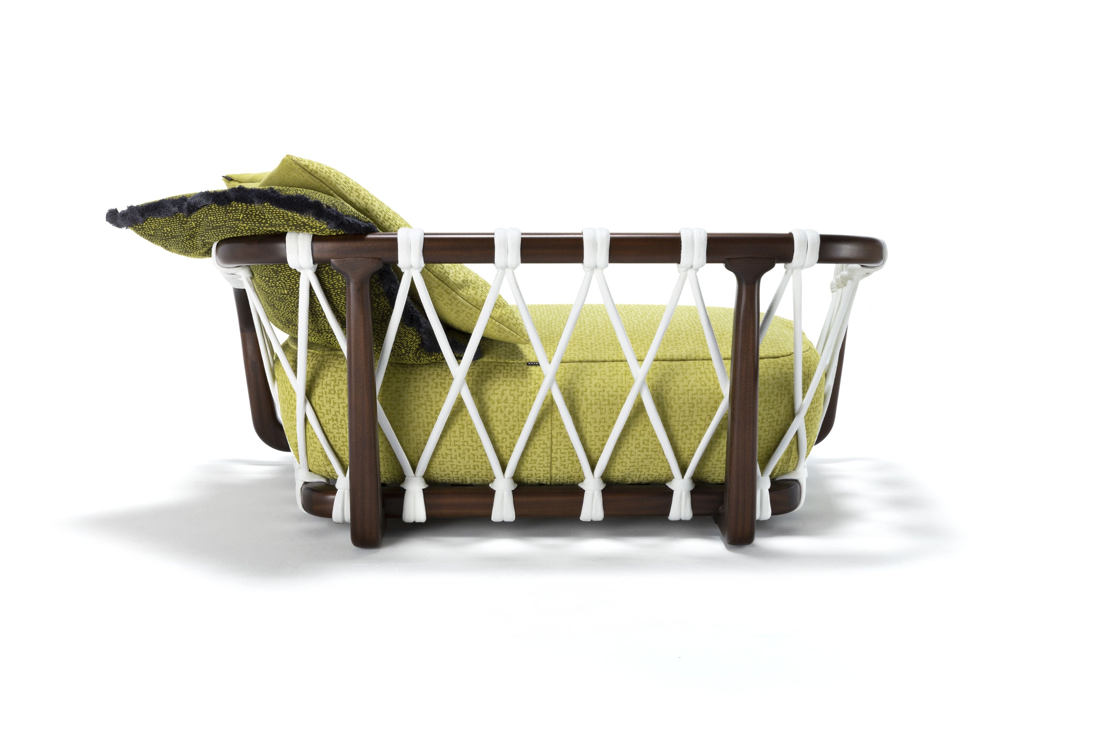 2-местный диван из красного дерева и ткани Exteta Sunset ARCH-00110712 - Вид №3