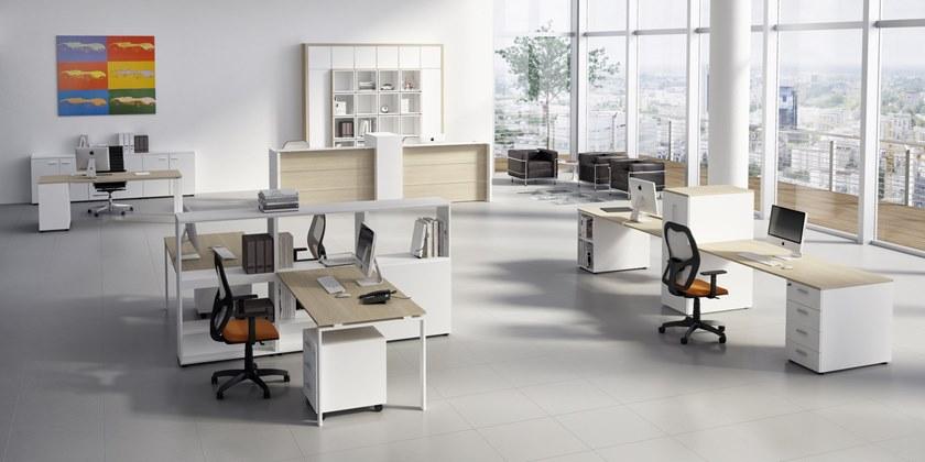 CUF Milano Несколько рабочих станций с разделительными панелями Doria sun-id-1362660 - Вид №1