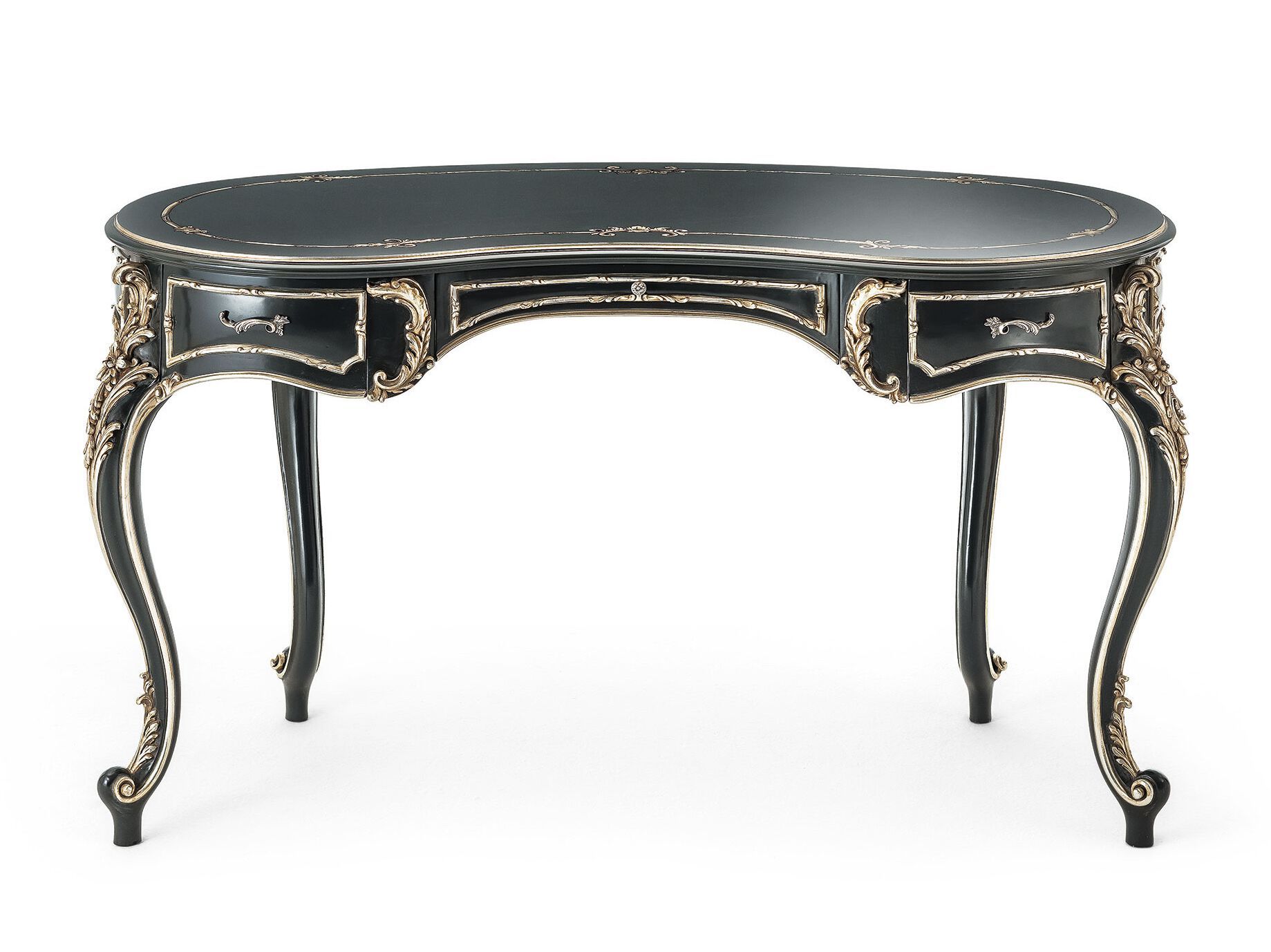 Деревянный письменный стол с ящиками OAK Галерея ARCH-00041236 - Вид №1