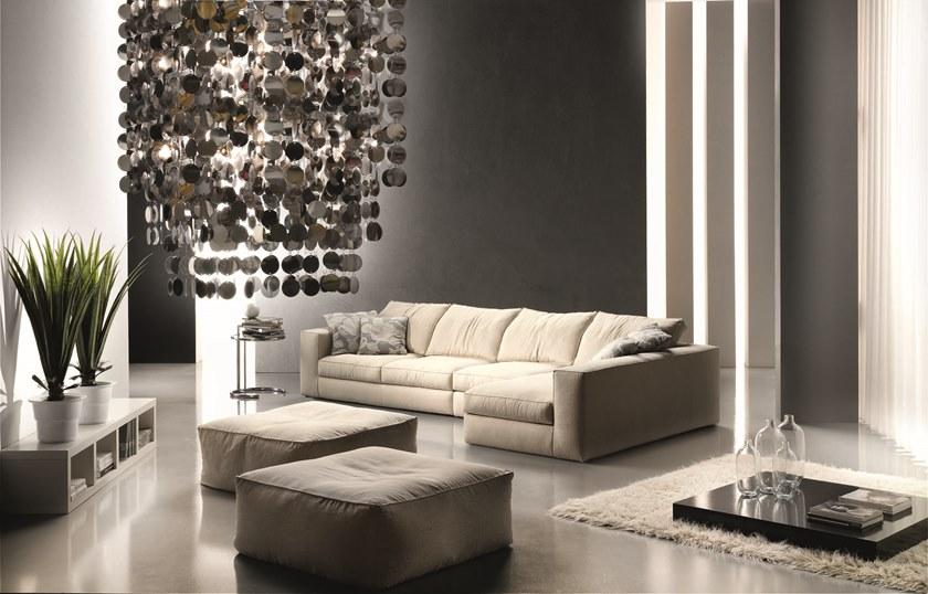 Former In Italia Модульный тканевый диван с шезлонгом Hermes sun-id-1348064 - Вид №2