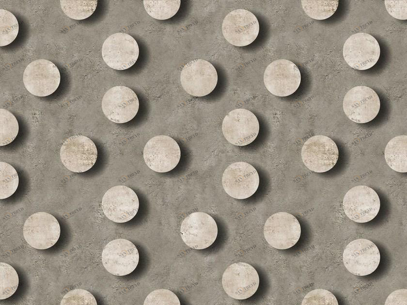 Wall&decò Обои для улицы в горошек Out system 13 sun-id-1403967