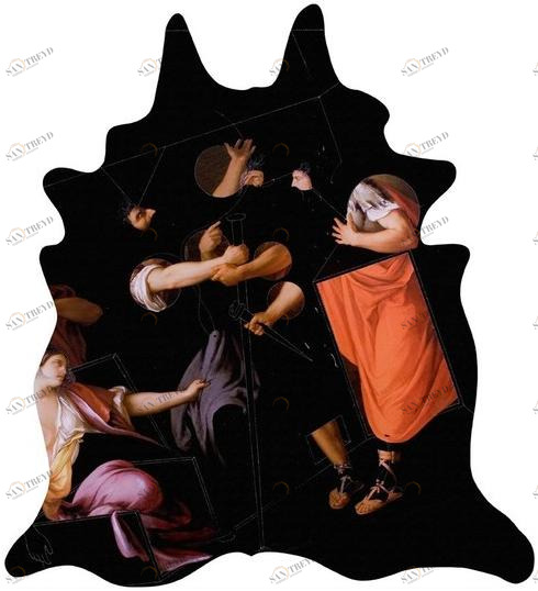 Mineheart Ковер из ткани с рисунком  Acc/065 