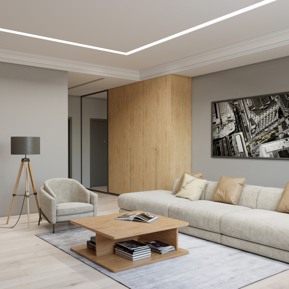 SN 346 Соединительный элемент (угол 90 стена/стена, стена/потолок) для Stellanova SABER 100  - Вид №2