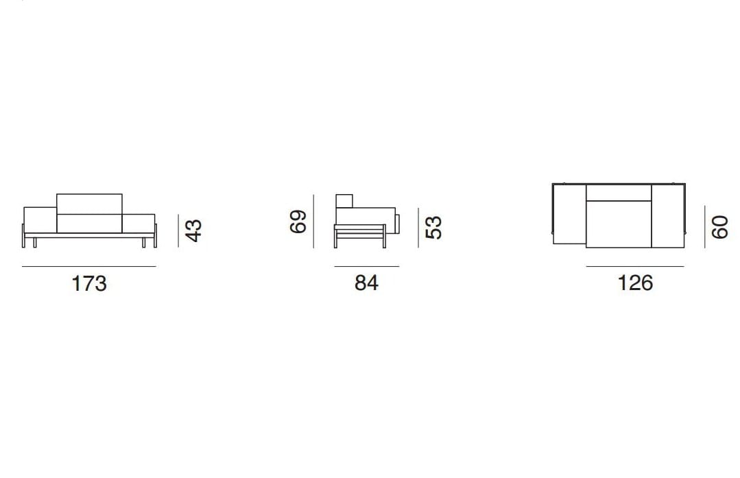 Кожаный диван de Sede DS-21 ARCH-00023987 - Вид №4