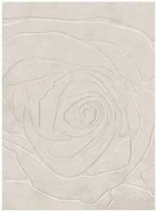 Duquesa & Malvada Однотонный прямоугольный ковер из шерсти  Dmr003