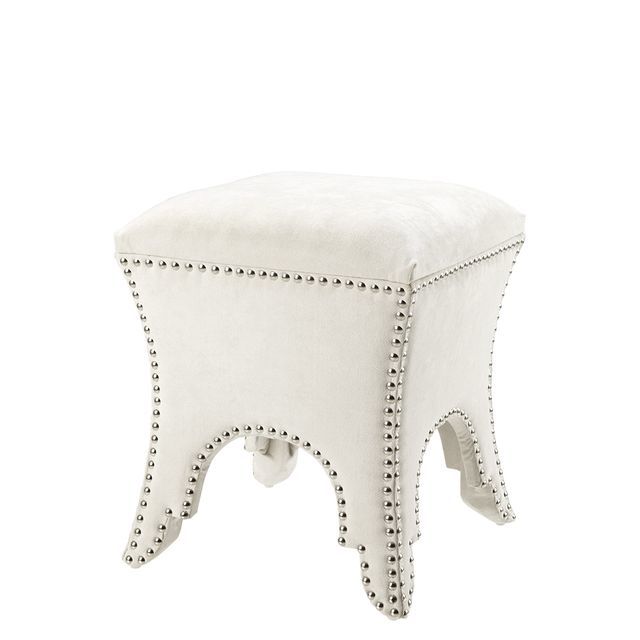 Пуф La Cigale от Eichholtz белый EICHHOLTZ ДИЗАЙНЕРСКИЕ, EICHHOLTZ 061297 Белый  - Вид №1