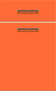 Фасады для кухни Модерн Фрезеровка «Модерн» 503 Оранжевый